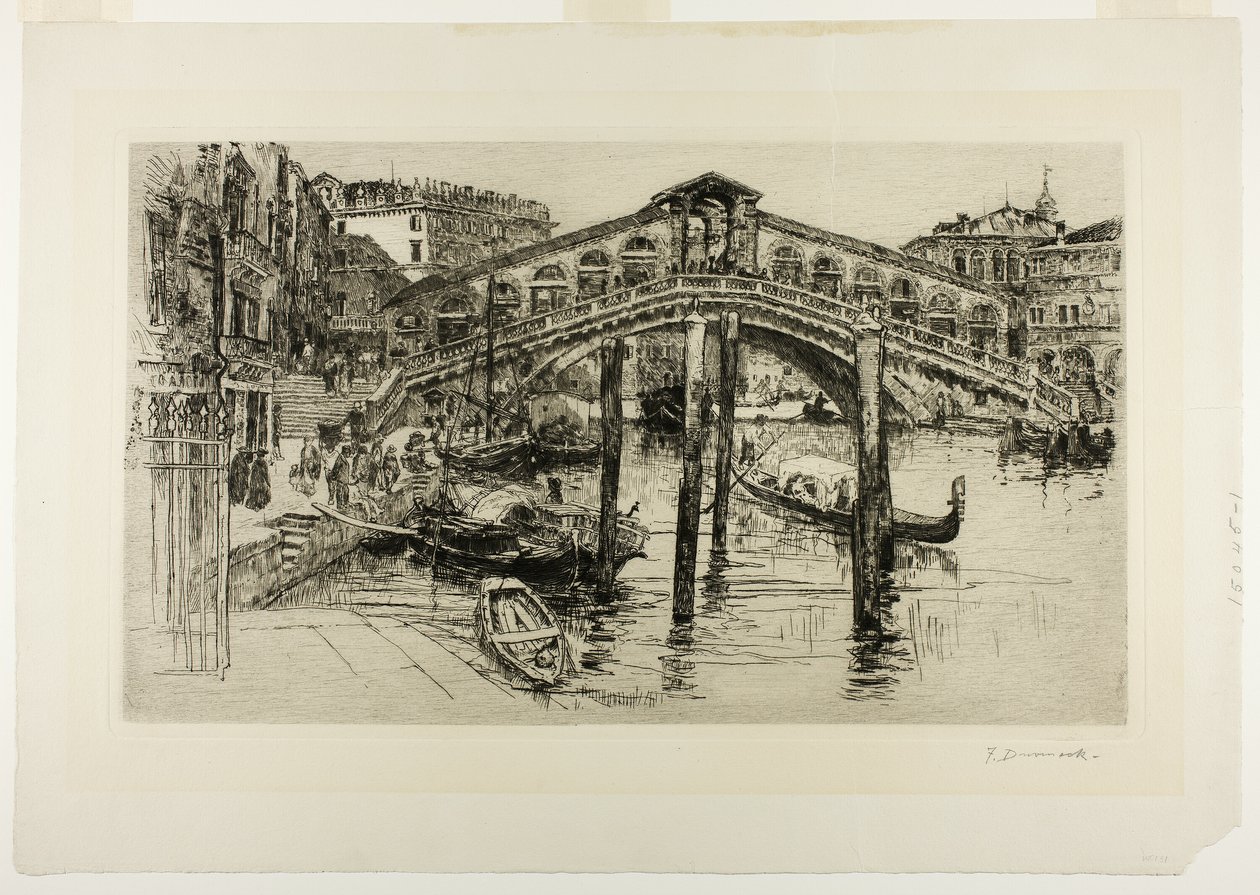 Le Rialto, Venise - Frank Duveneck