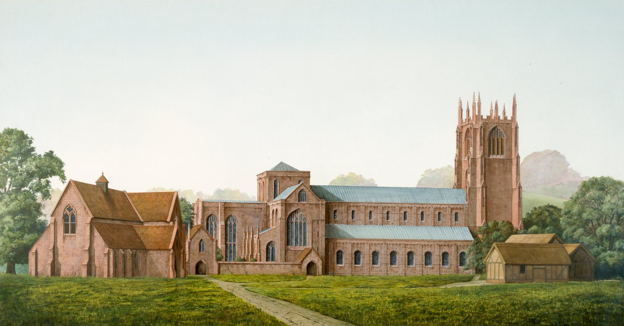 Abbaye de Furness, XIIe siècle, vers 1990-2010 - Frank Gardiner