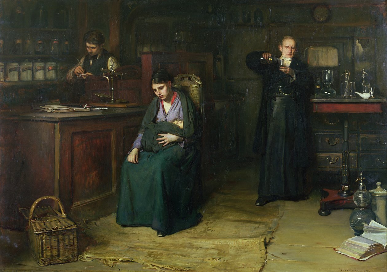 Espoir douteux, 1875 - Frank Holl