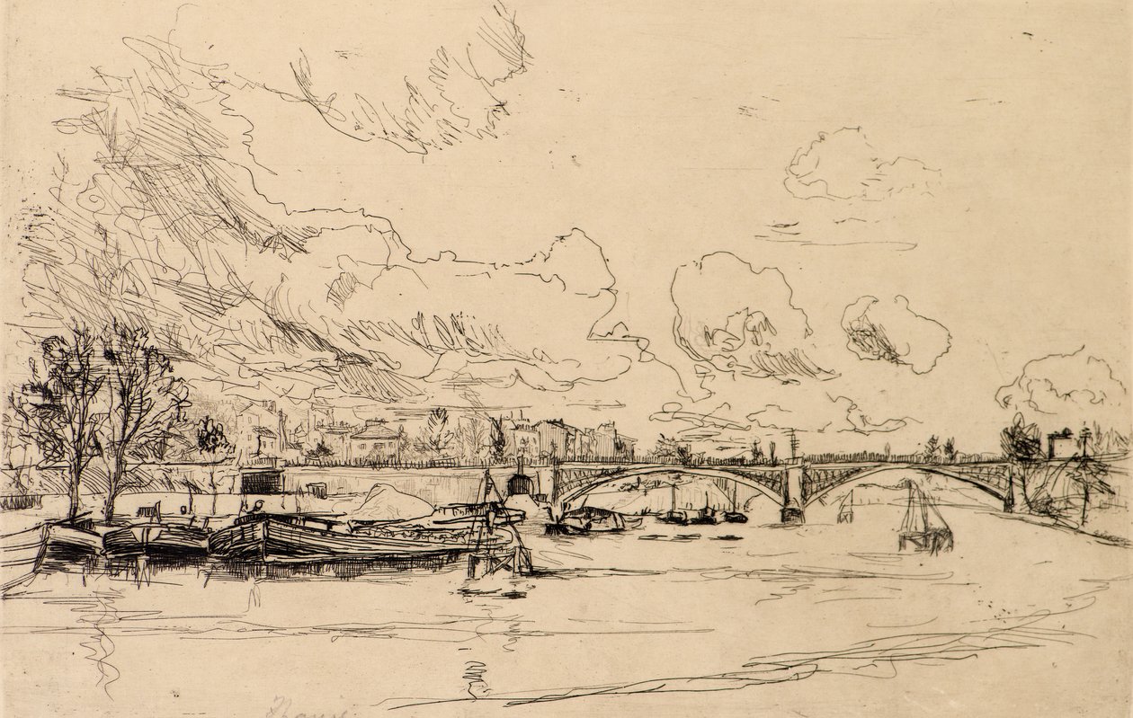 Au bord du canal, Charenton, Paris - Frank Laing