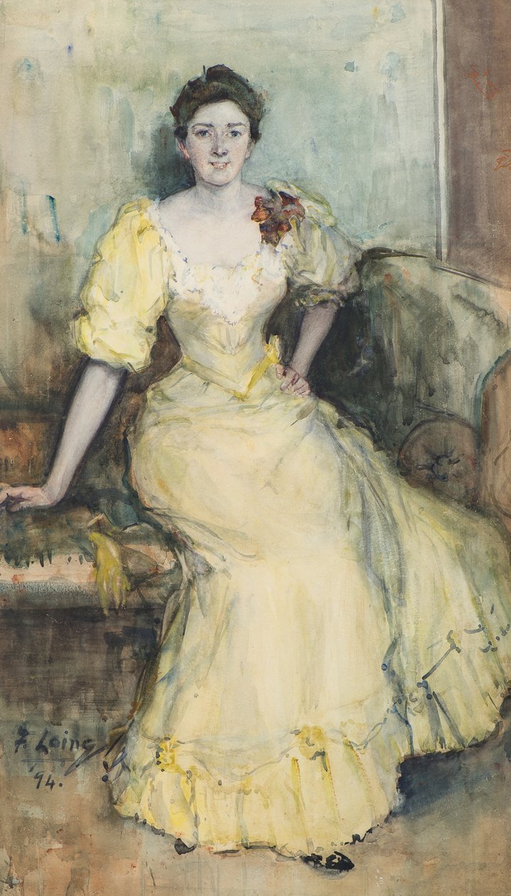 La fille jaune - Frank Laing