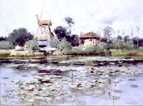 Un étang de moulin - Frank Richards