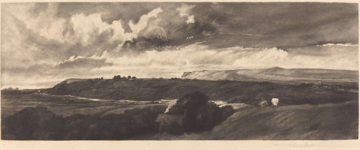 Une route du Yorkshire - Frank Short