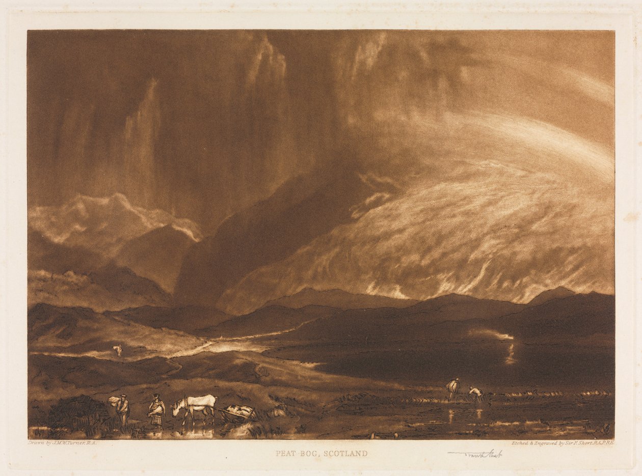 Tourbière, Écosse, 1937 - Frank Short
