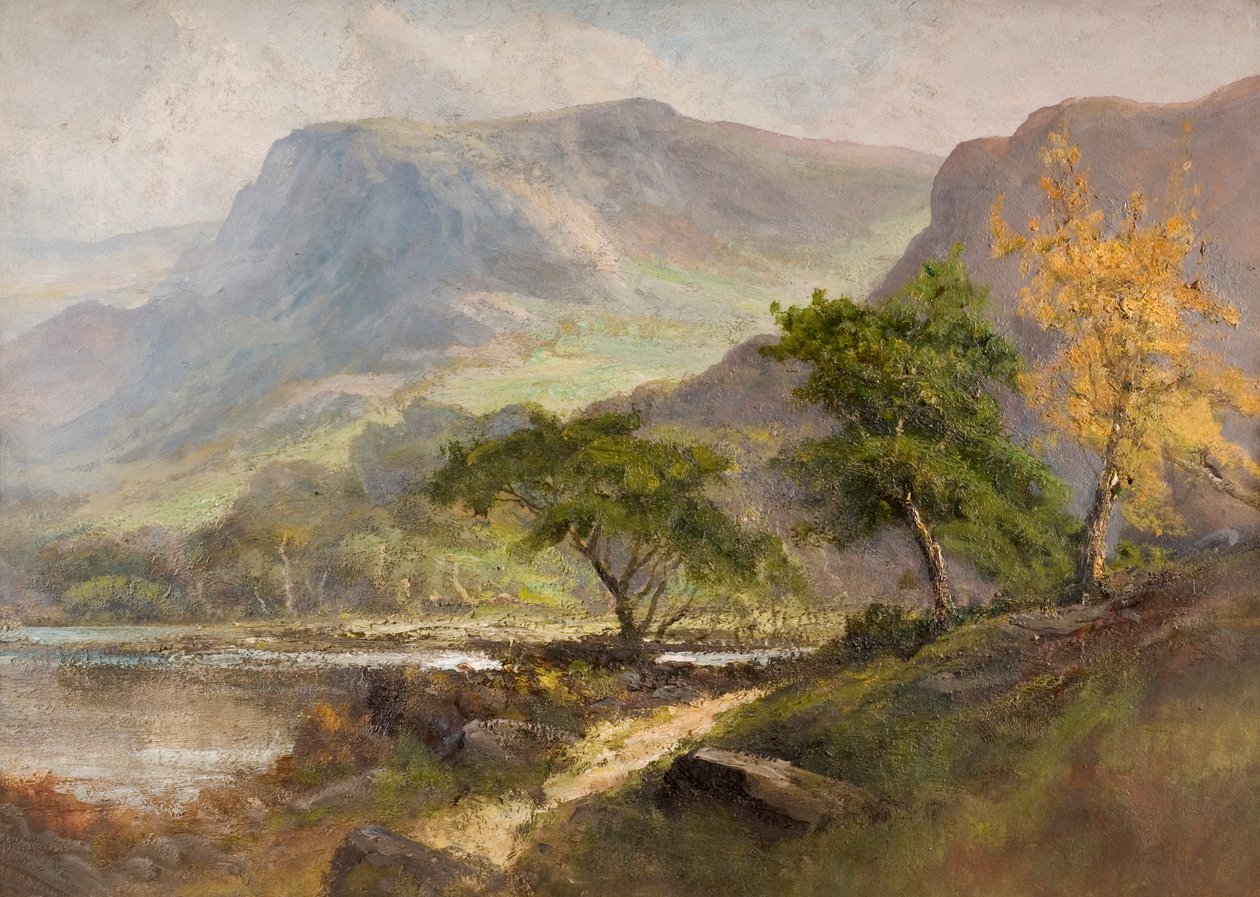 Paysage avec collines - Frank Thomas Carter