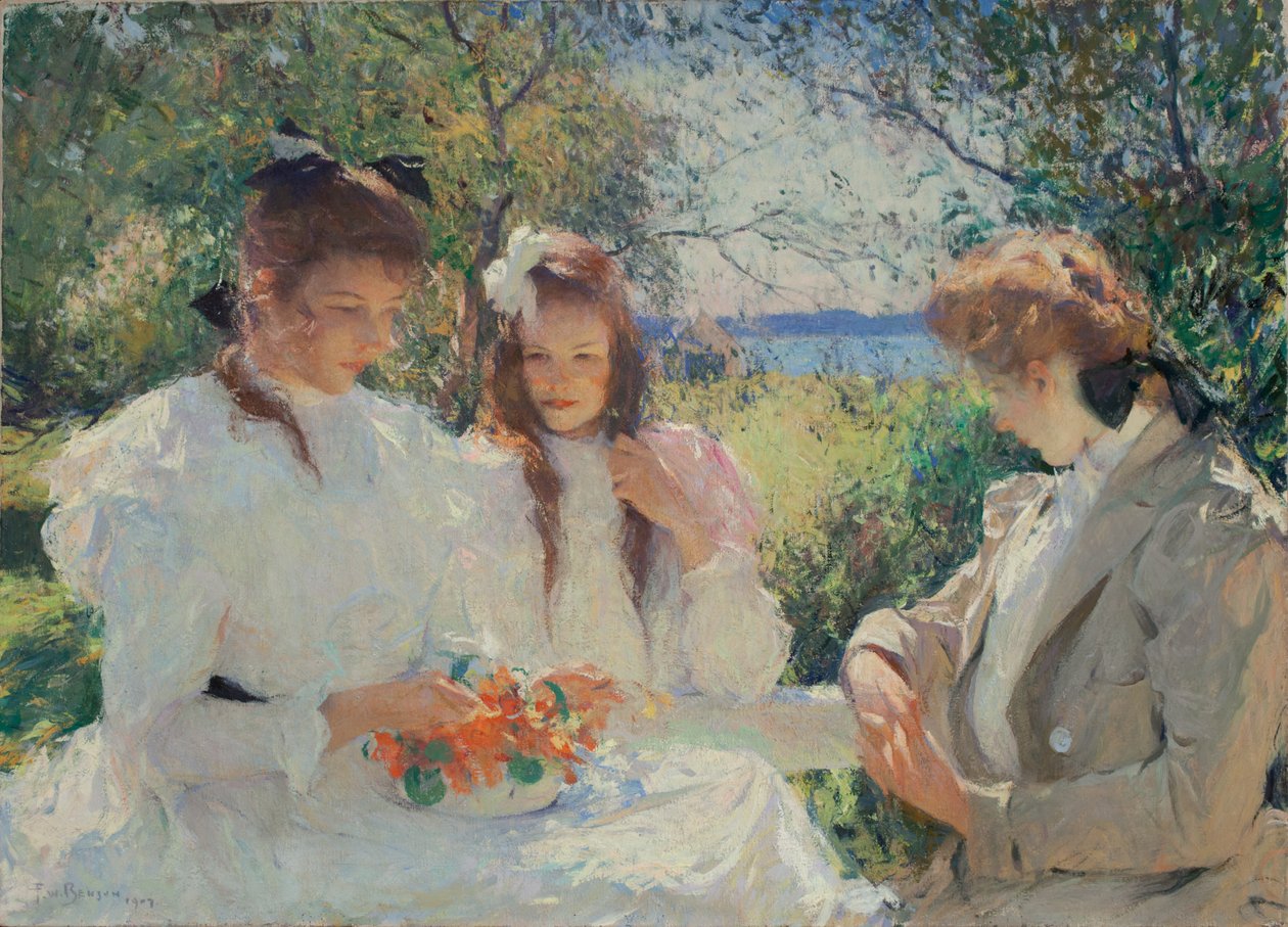 Portrait de mes filles - Frank Weston Benson