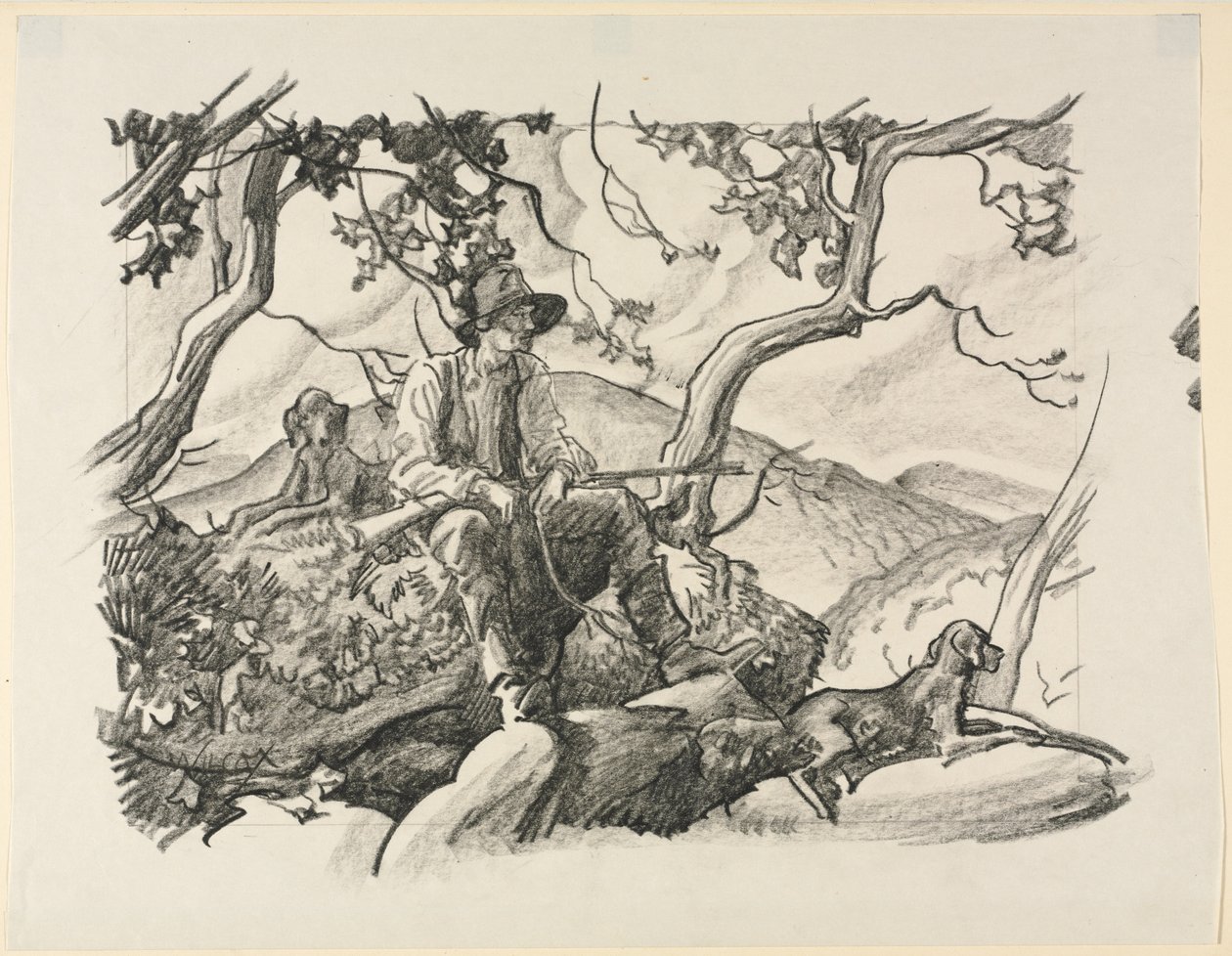 Sommet de la montagne - Frank Wilcox
