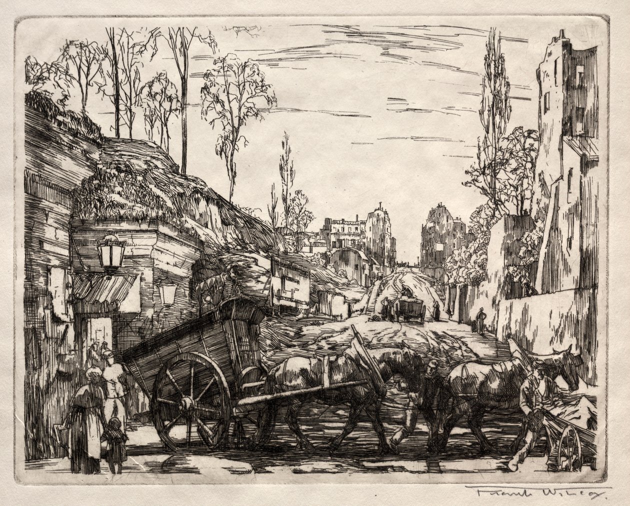 Porte de Paris - Frank Wilcox