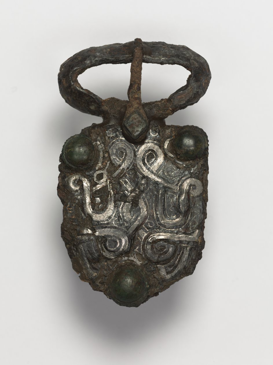 Boucle de ceinture, années 600 - Frankish School