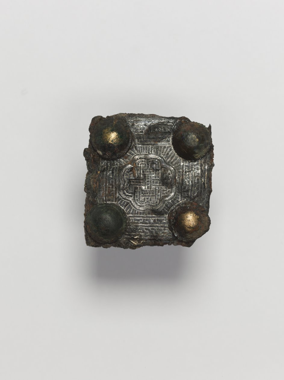 Plaque de ceinture, années 600 - Frankish School