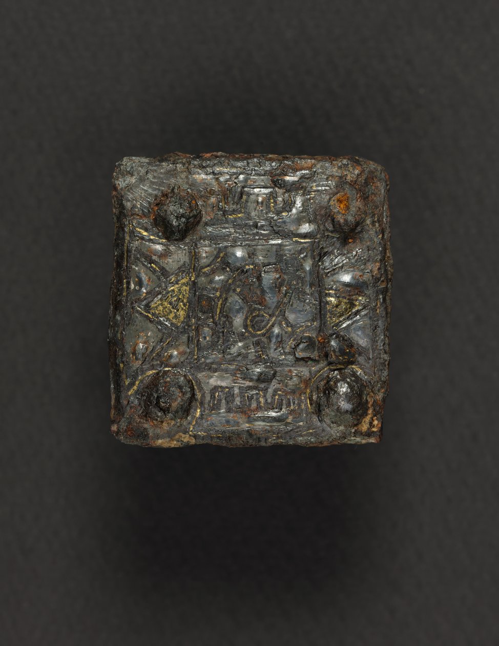 Plaque de ceinture, 600s - Frankish School