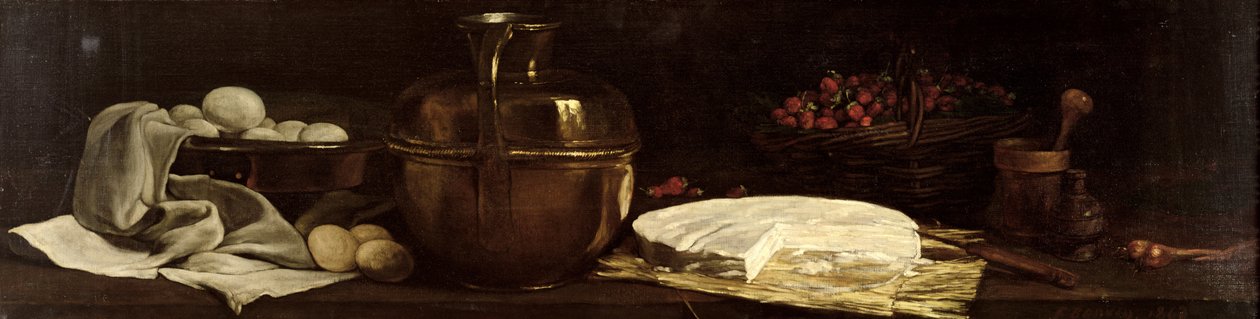 Nature morte avec Brie, 1863 - François Bonvin