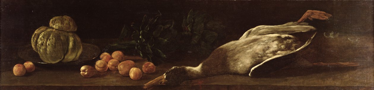 Nature morte avec un canard - François Bonvin
