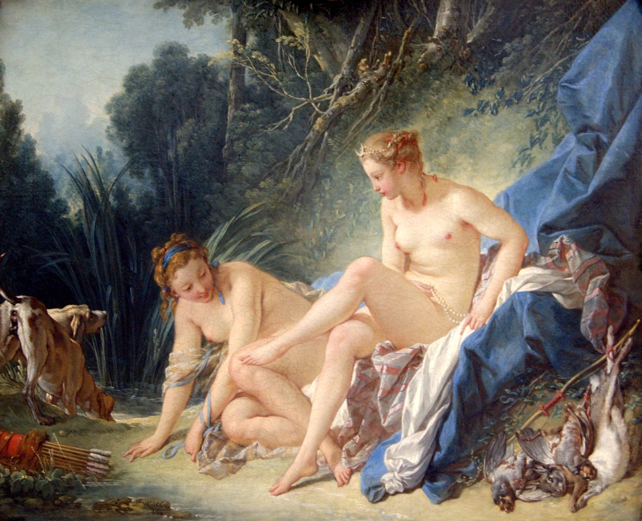 Diane sortant du bain - François Boucher