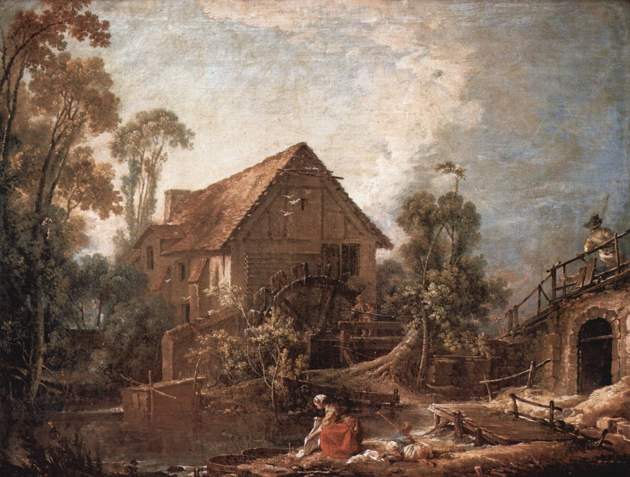 Le Moulin - François Boucher