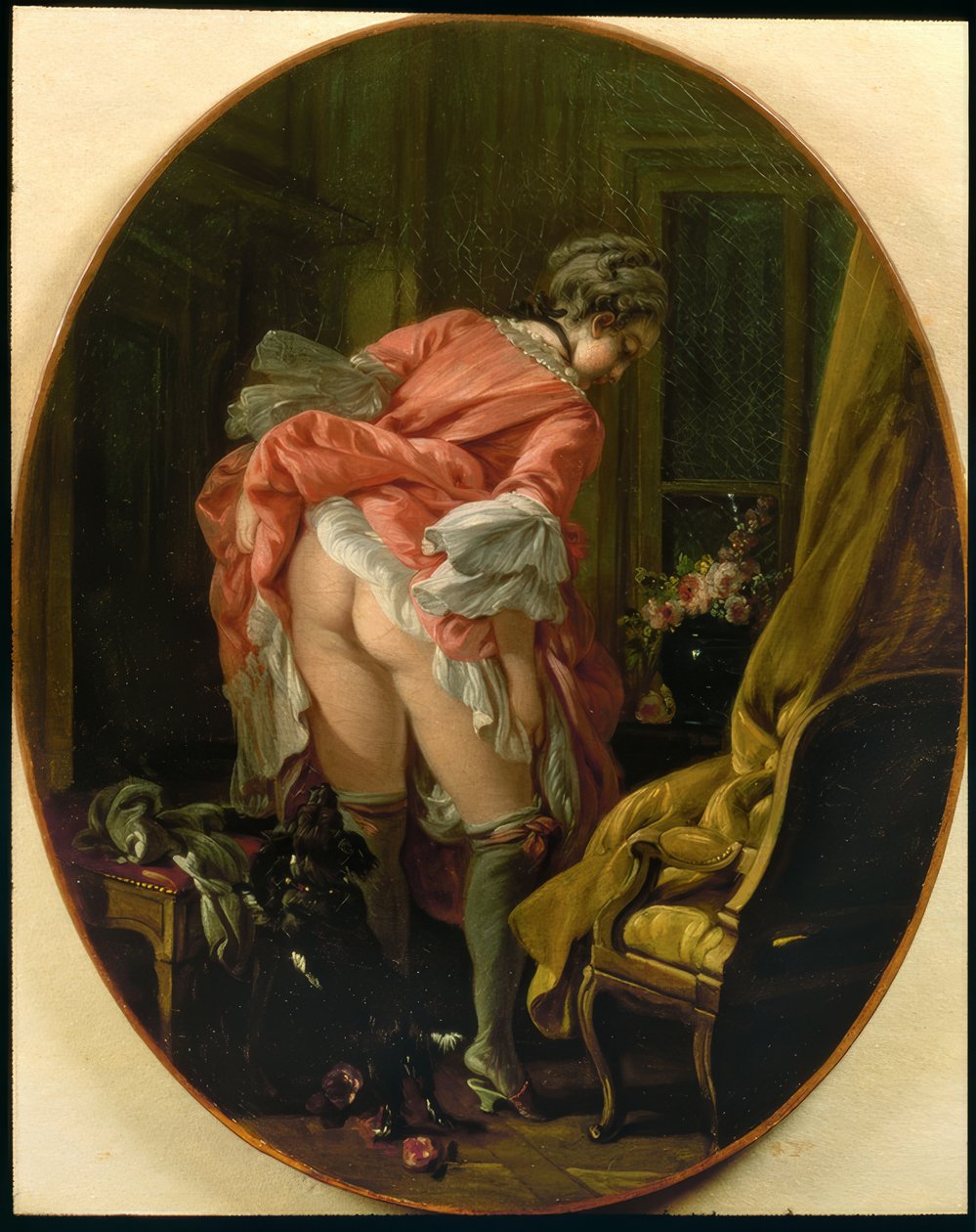 La jupe révélée - François Boucher