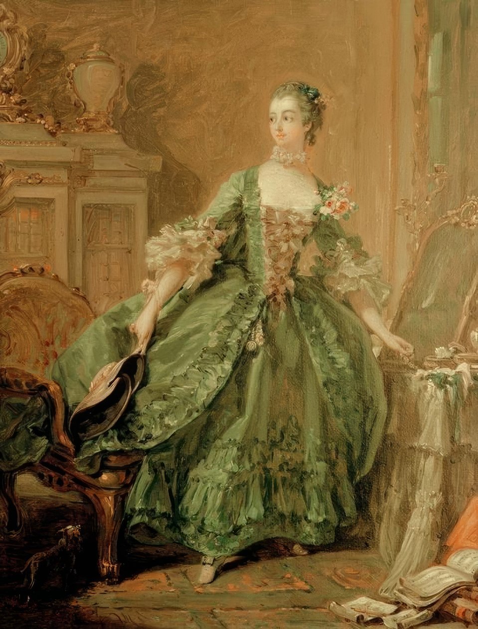 Portrait de Madame de Pompadour - François Boucher