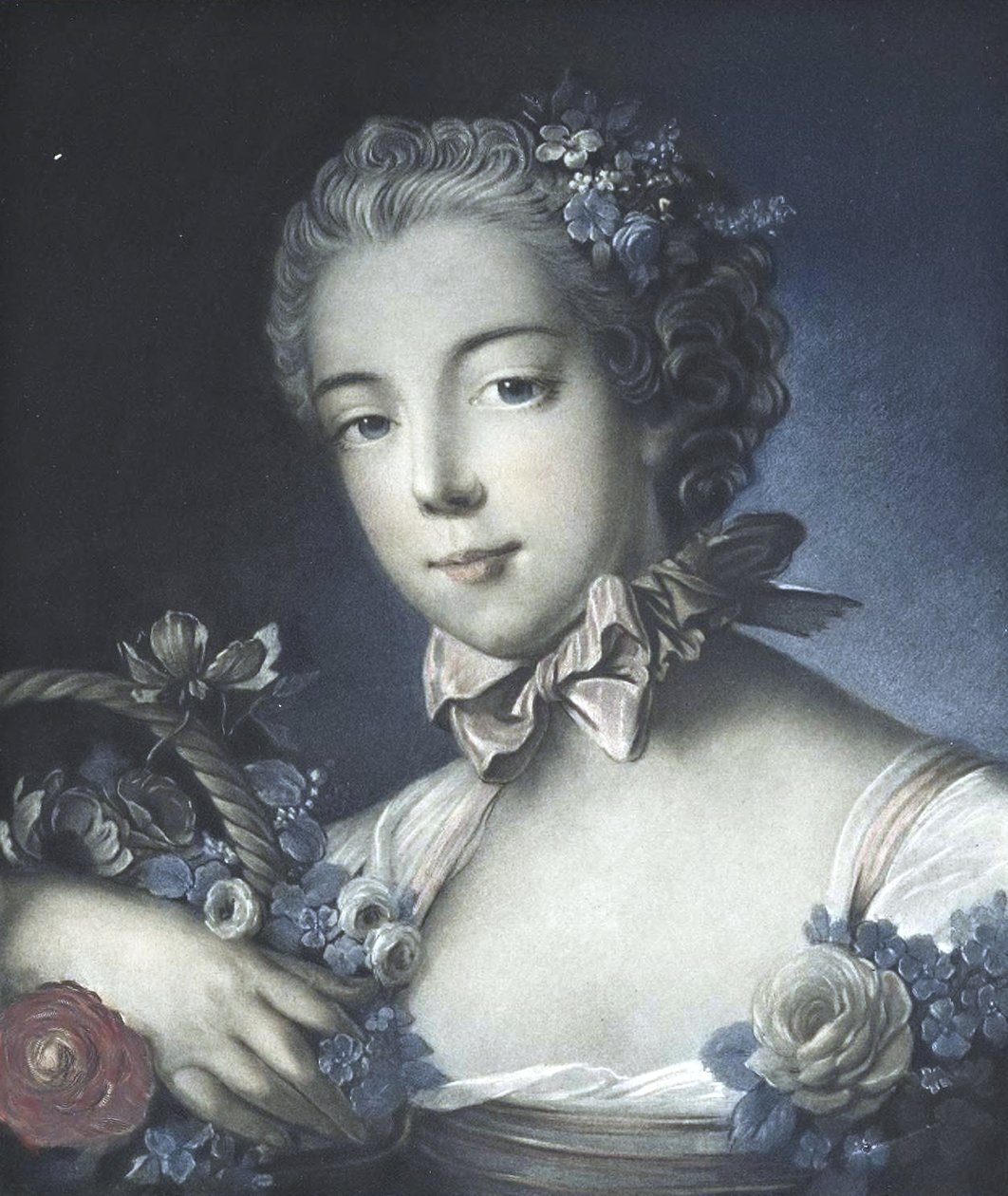 Portrait de jeune femme - François Boucher
