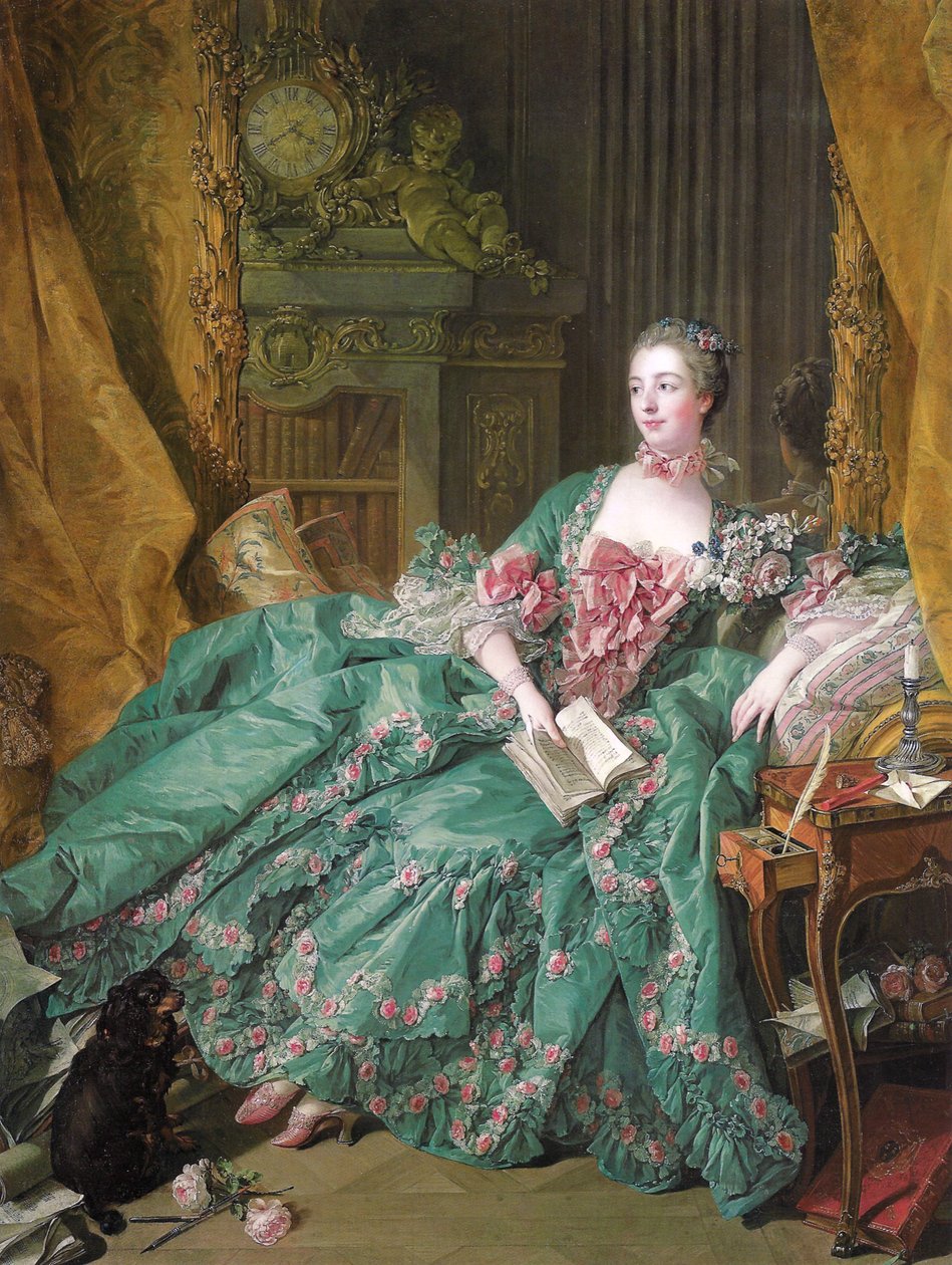 Portrait de Madame de Pompadour (1721-1764) - François Boucher