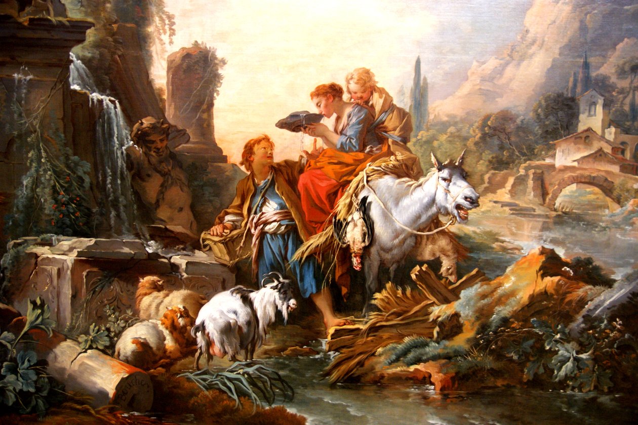 Repos au puits dans Alte Pinakothek - François Boucher