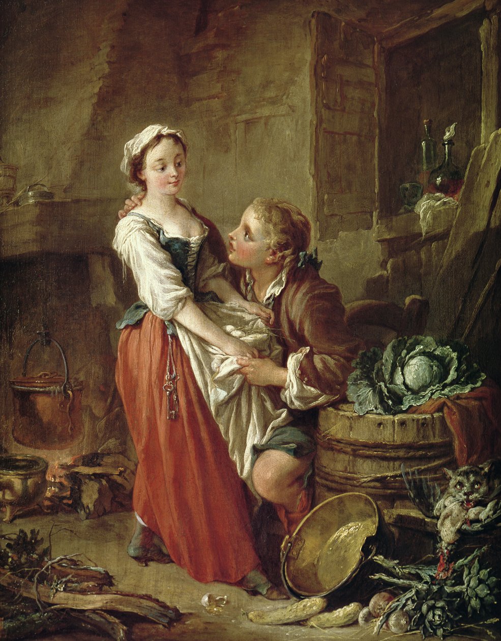 La belle cuisinière - François Boucher