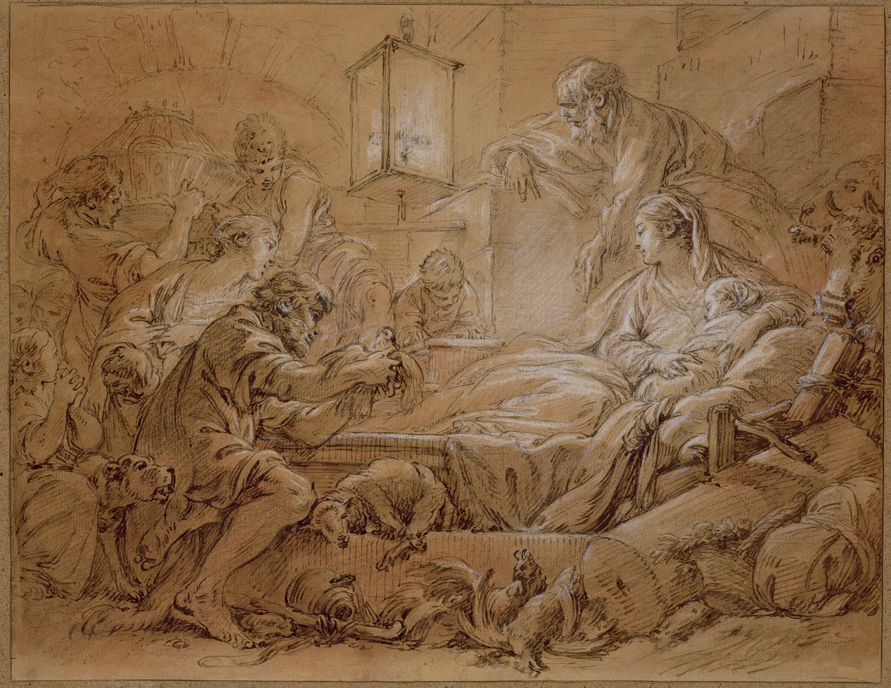 La Nativité - François Boucher