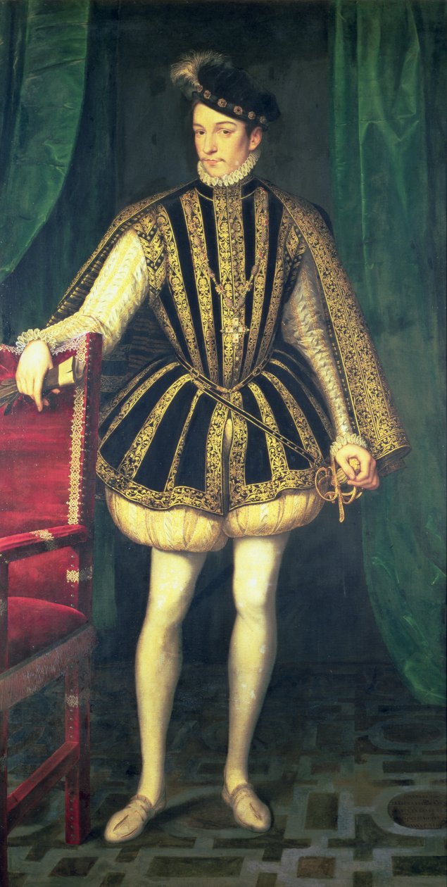 Roi Charles IX de France, vers 1565 - François Clouet