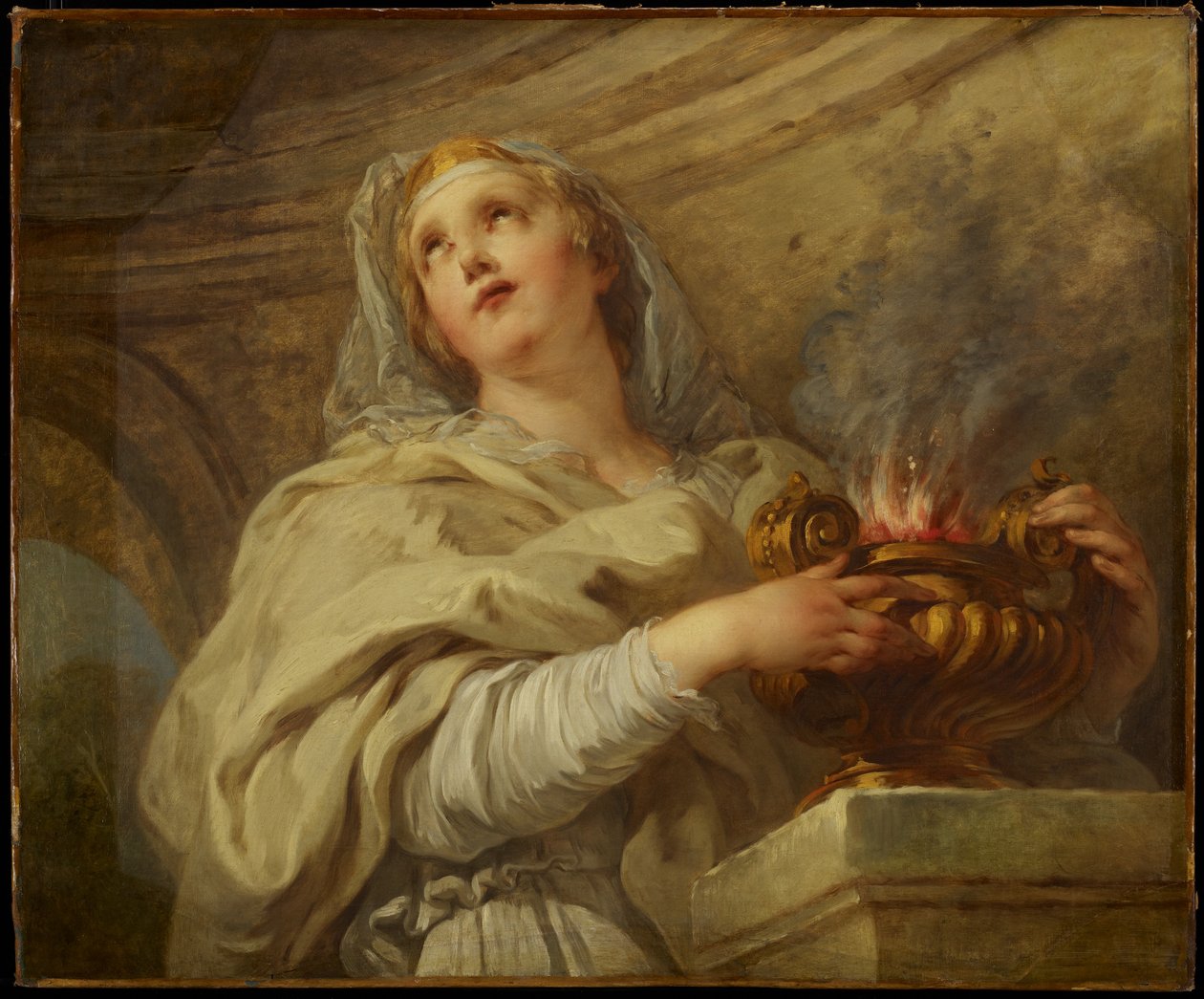 Vierge Vestale, vers 1730 - François Lemoyne