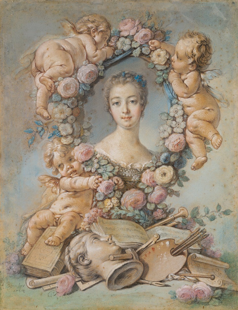Madame de Pompadour - François Boucher