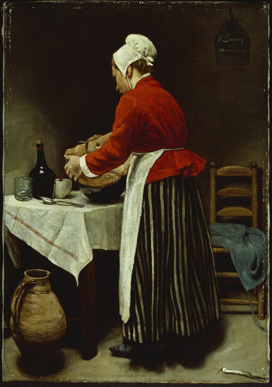 La servante, vers 1875 - François Bonvin