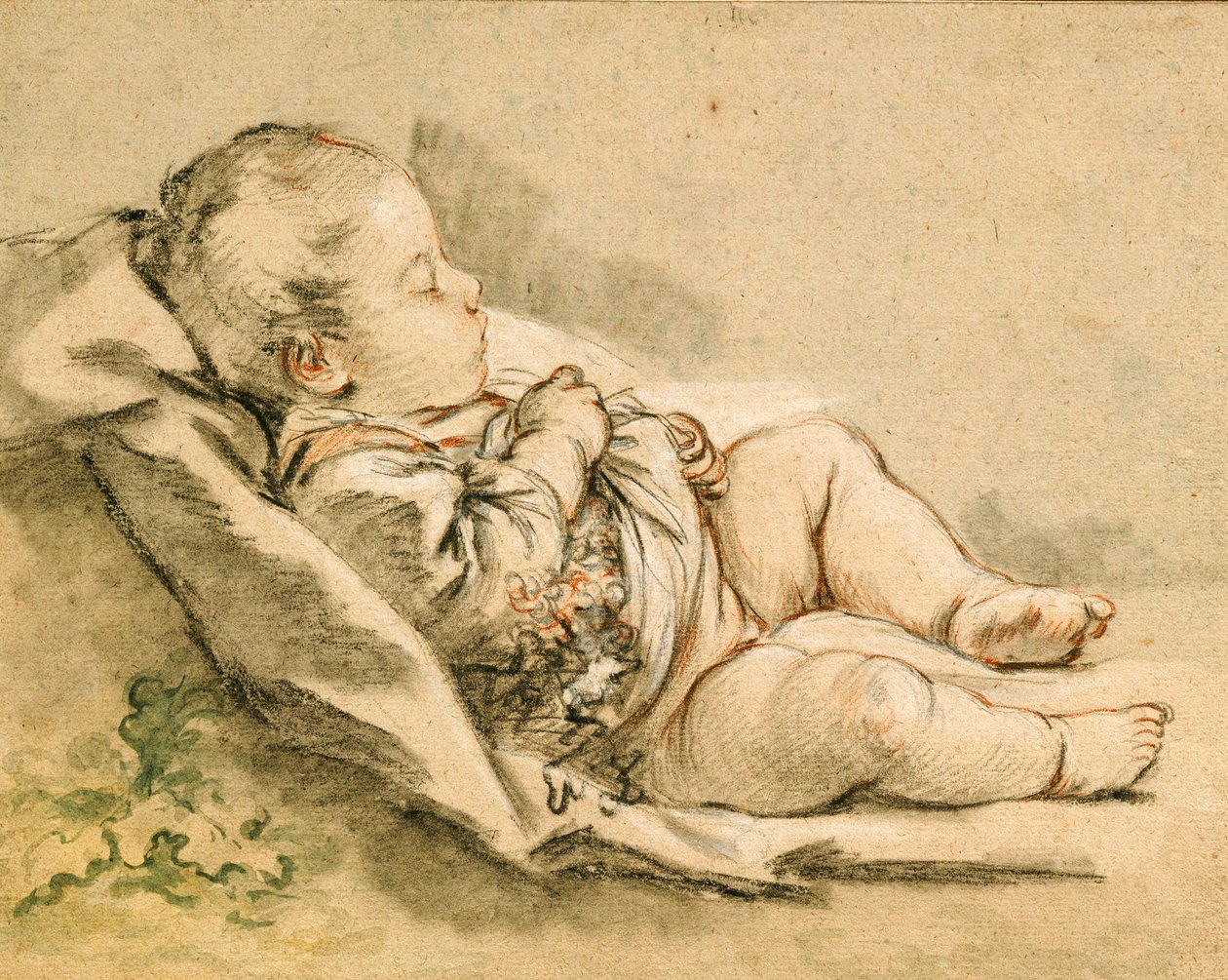 Bébé endormi - François Boucher