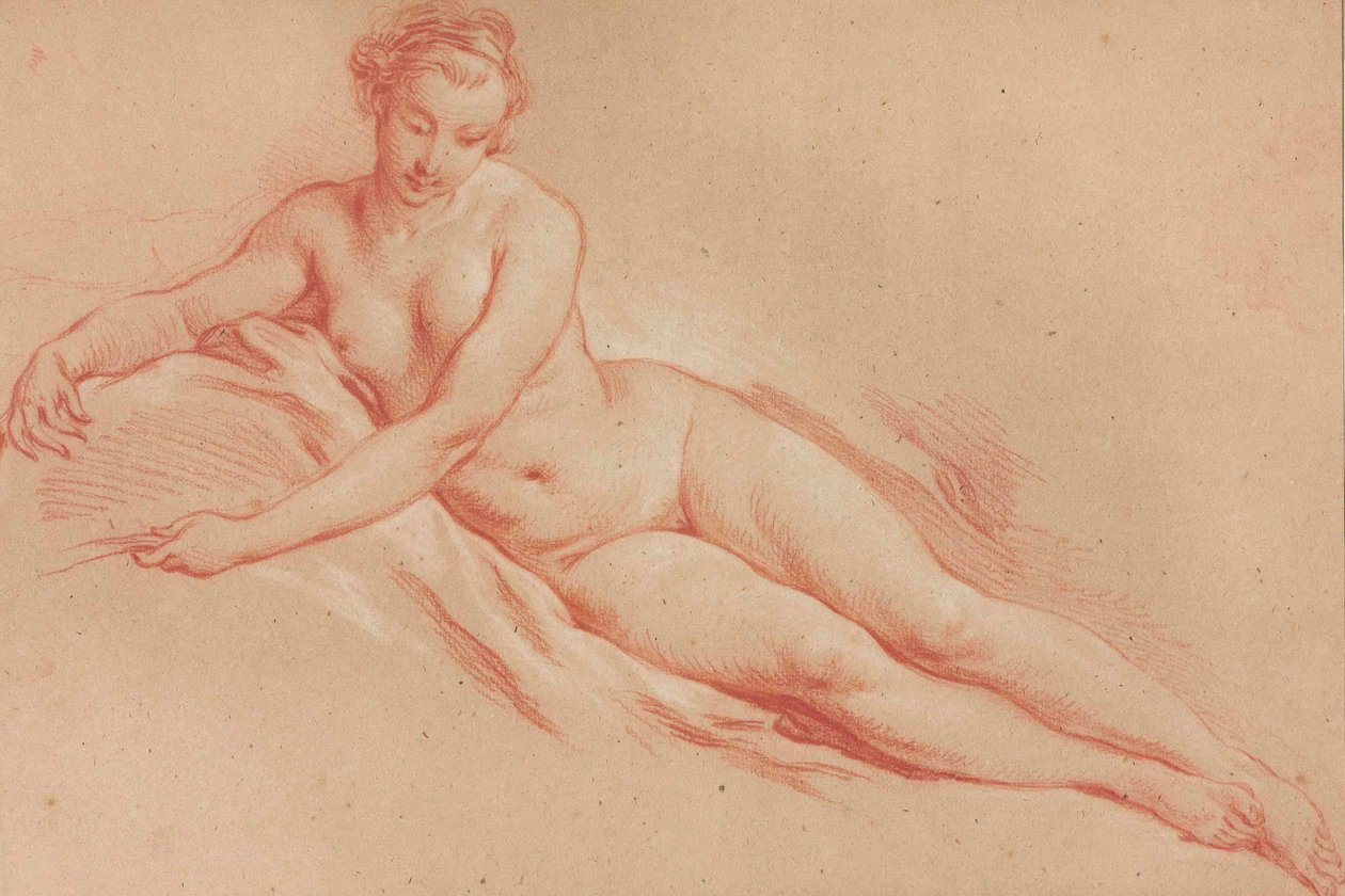 Boucher - Nu féminin allongé - François Boucher