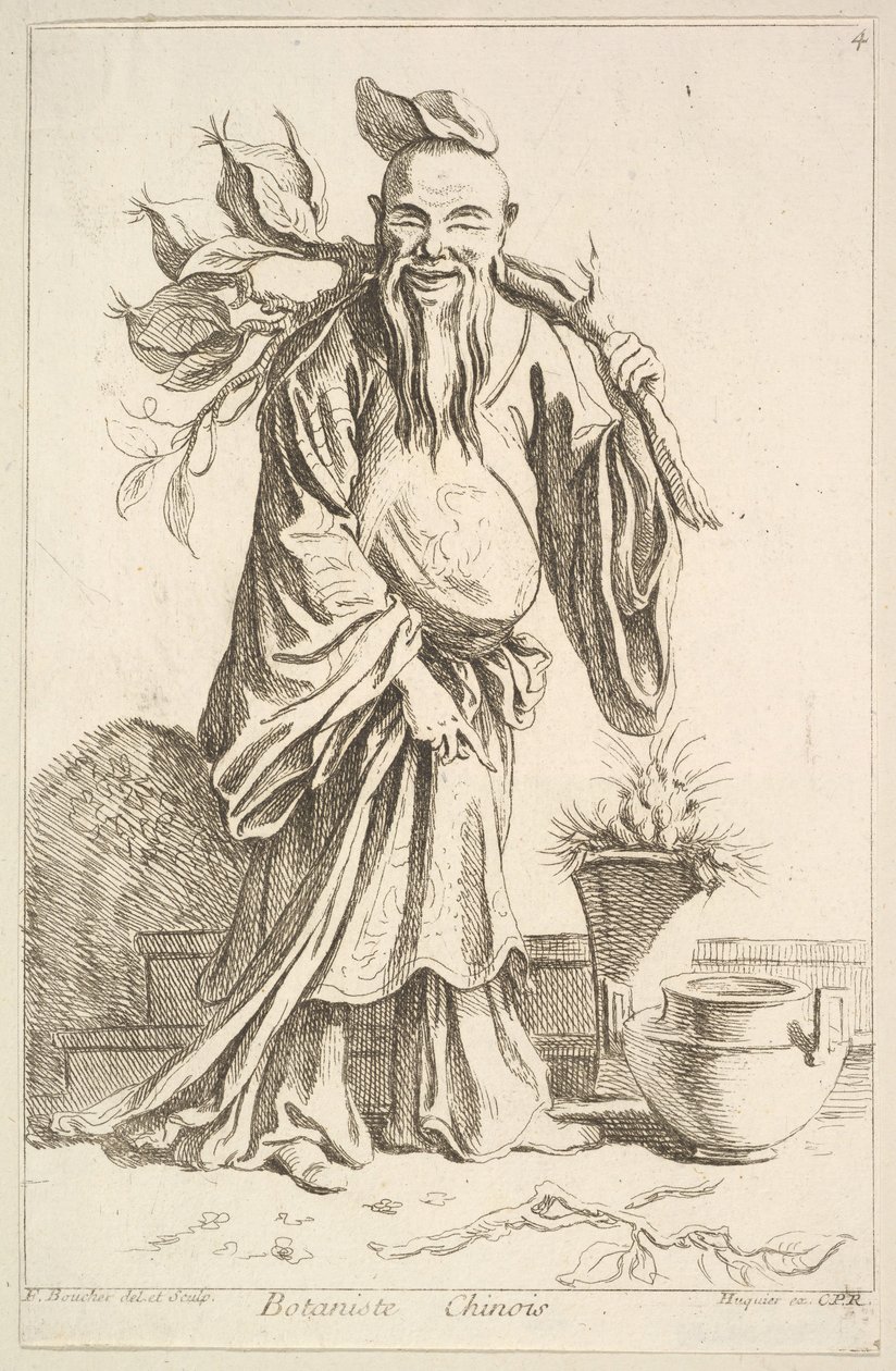 Botaniste chinois, 1738-45 - François Boucher