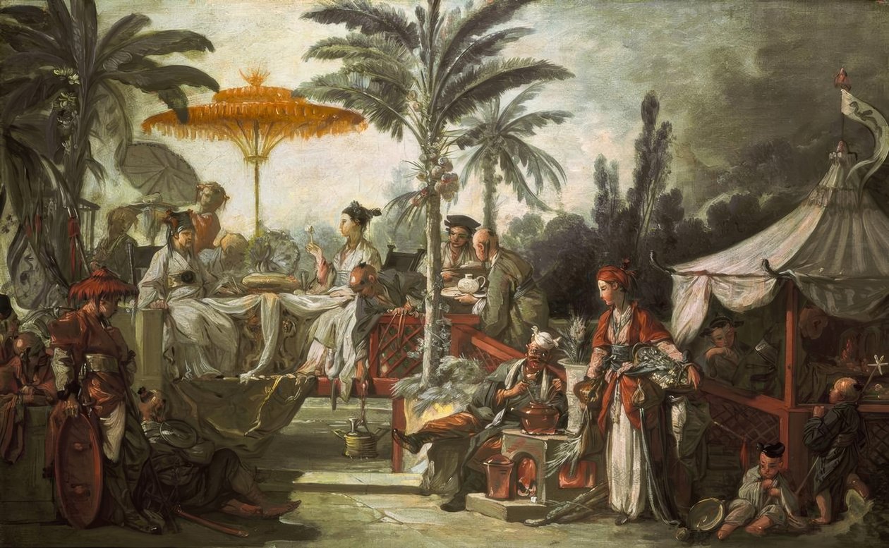 Chinoiserie: Festin de l’empereur - François Boucher