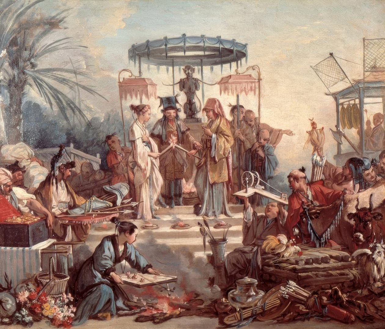 Le mariage chinois - François Boucher