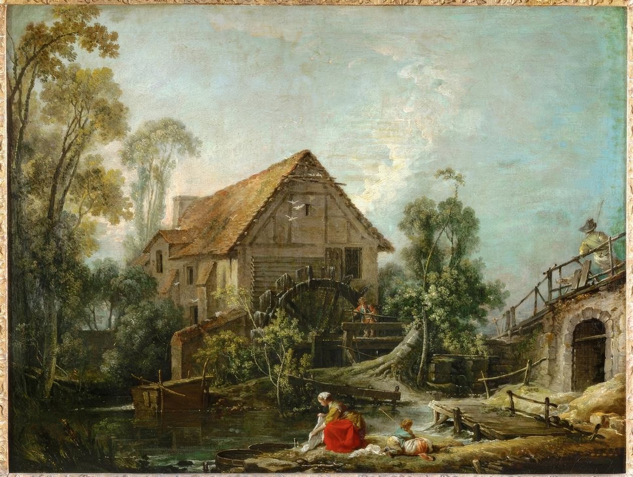 Le moulin - François Boucher