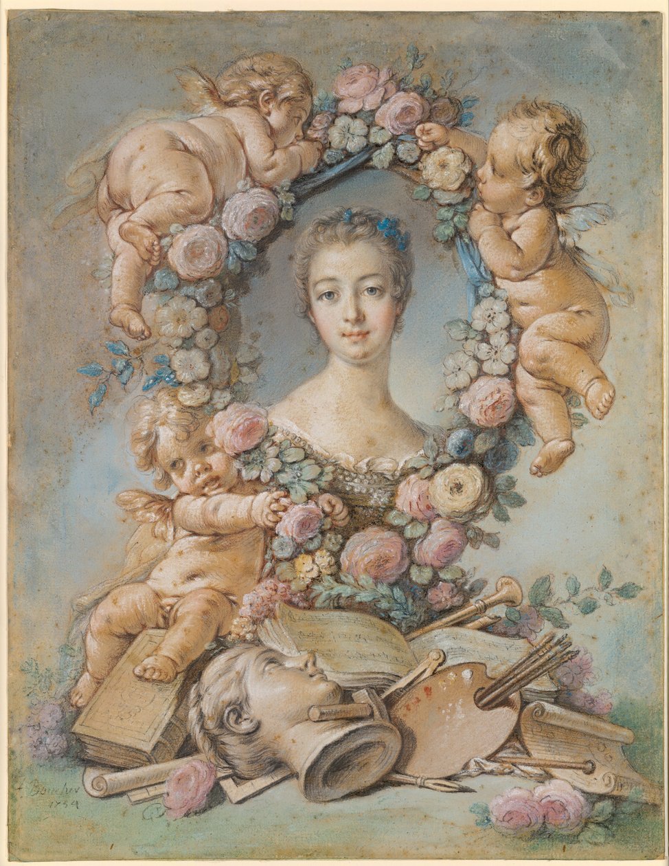 Madame de Pompadour - François Boucher