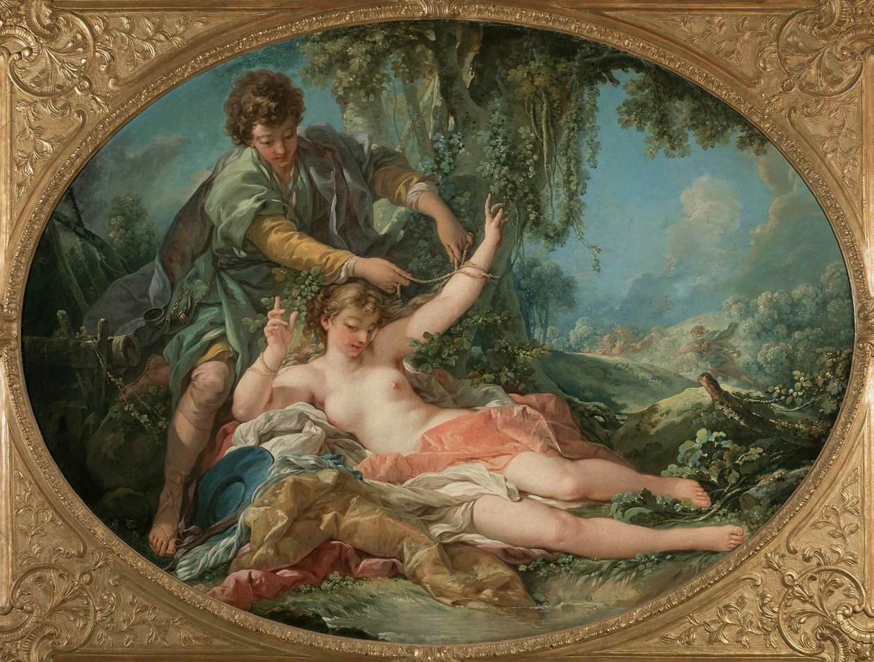 Sylvia libérée par Aminta - François Boucher