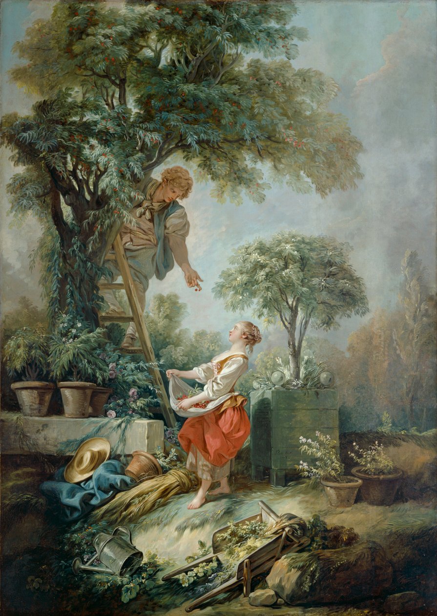 Les Cueilleurs de cerises - François Boucher