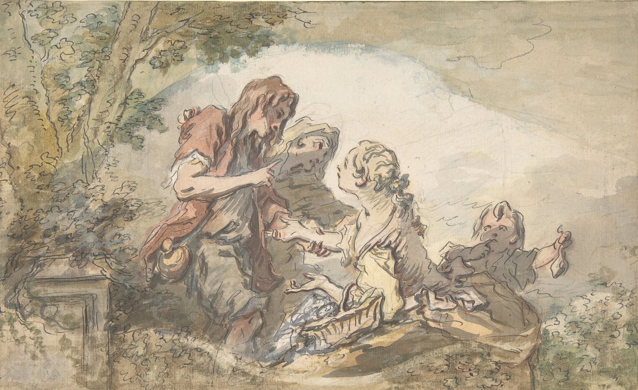 La Diseuse de Bonne Aventure, 18ème siècle - François Boucher