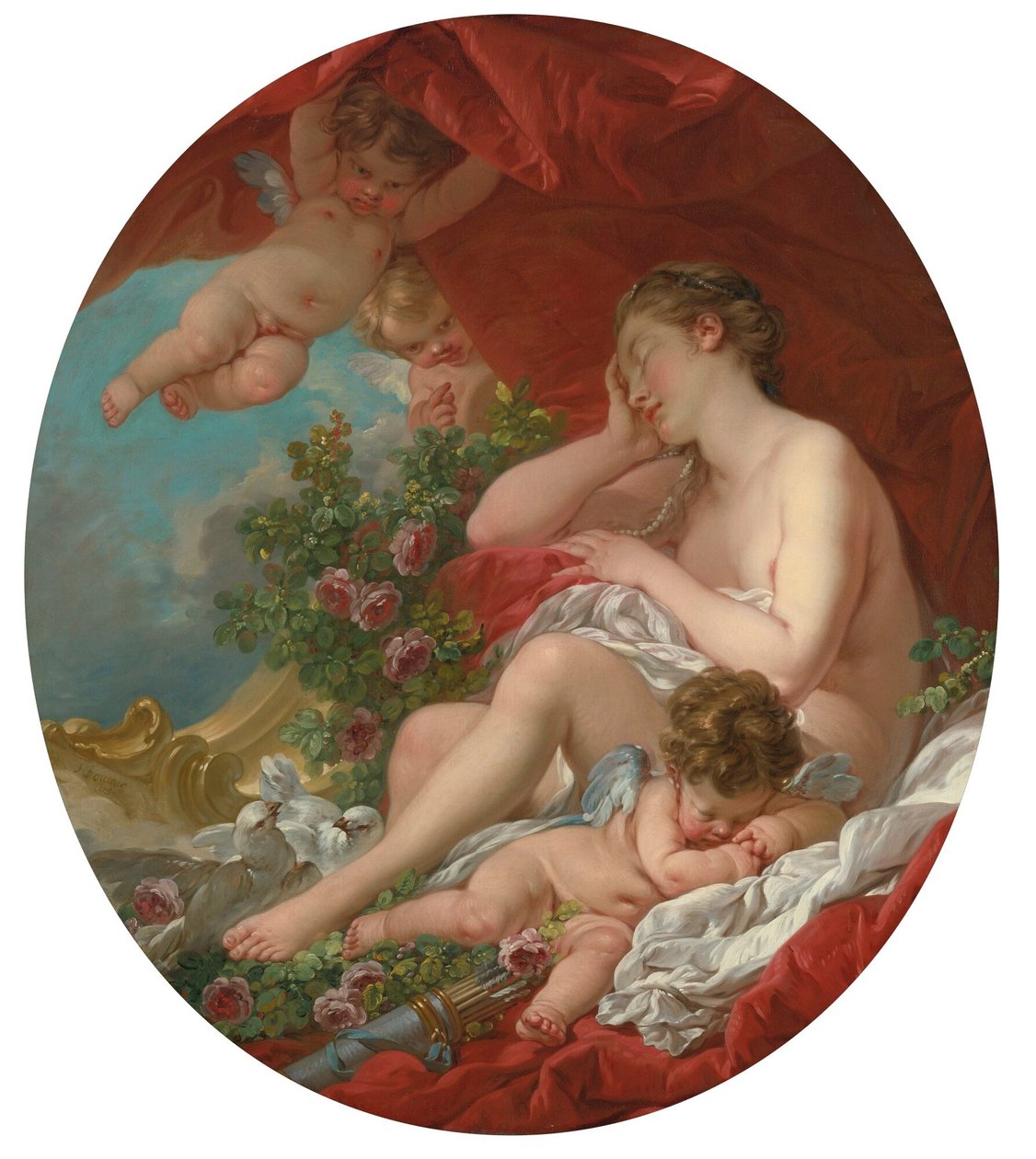 Le sommeil de Vénus - François Boucher