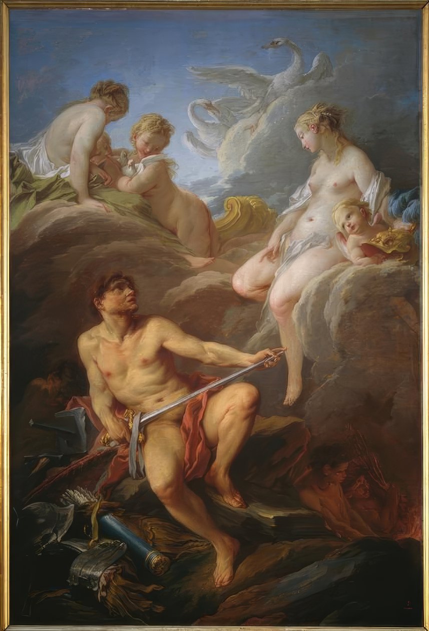 Vénus demandant à Vulcain des armes pour Énée - François Boucher