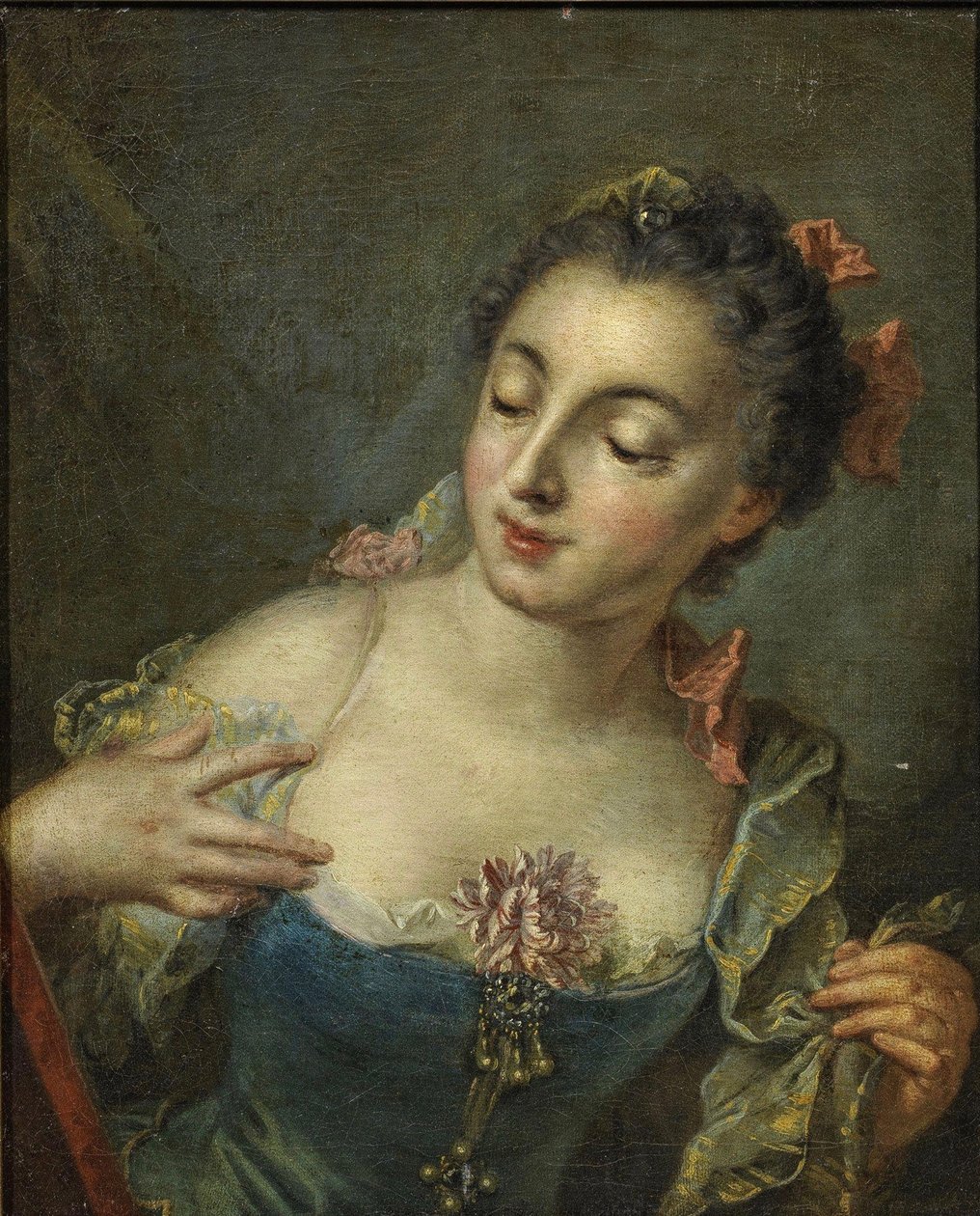 Jeune femme à gauche - François Boucher