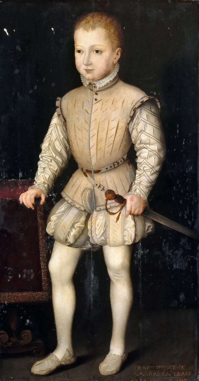 Henri IV de France enfant - François Clouet