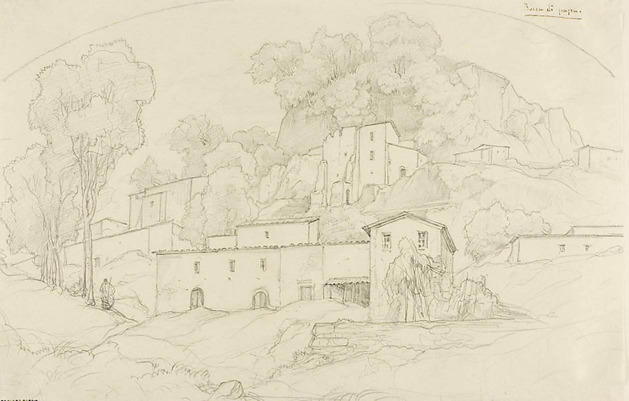 Rocca di Papa - François Edouard Bertin