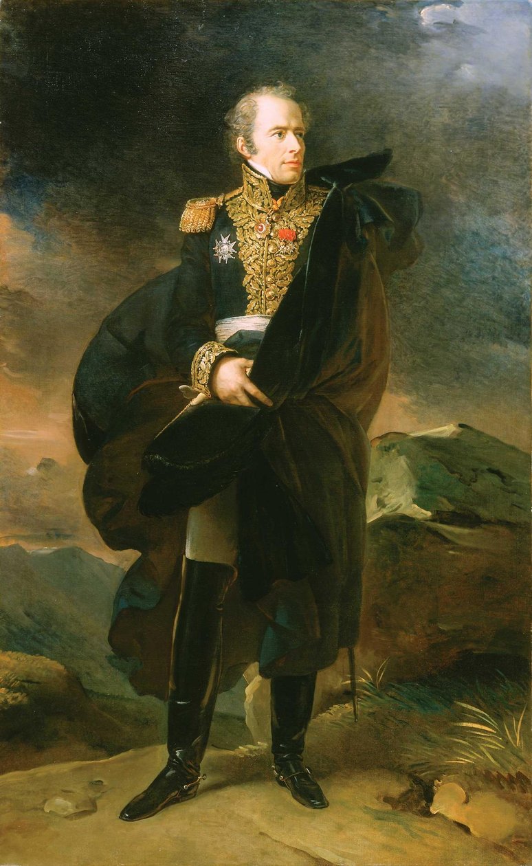 French: Portrait de Maximilien-Sébastien Foy - François Gérard