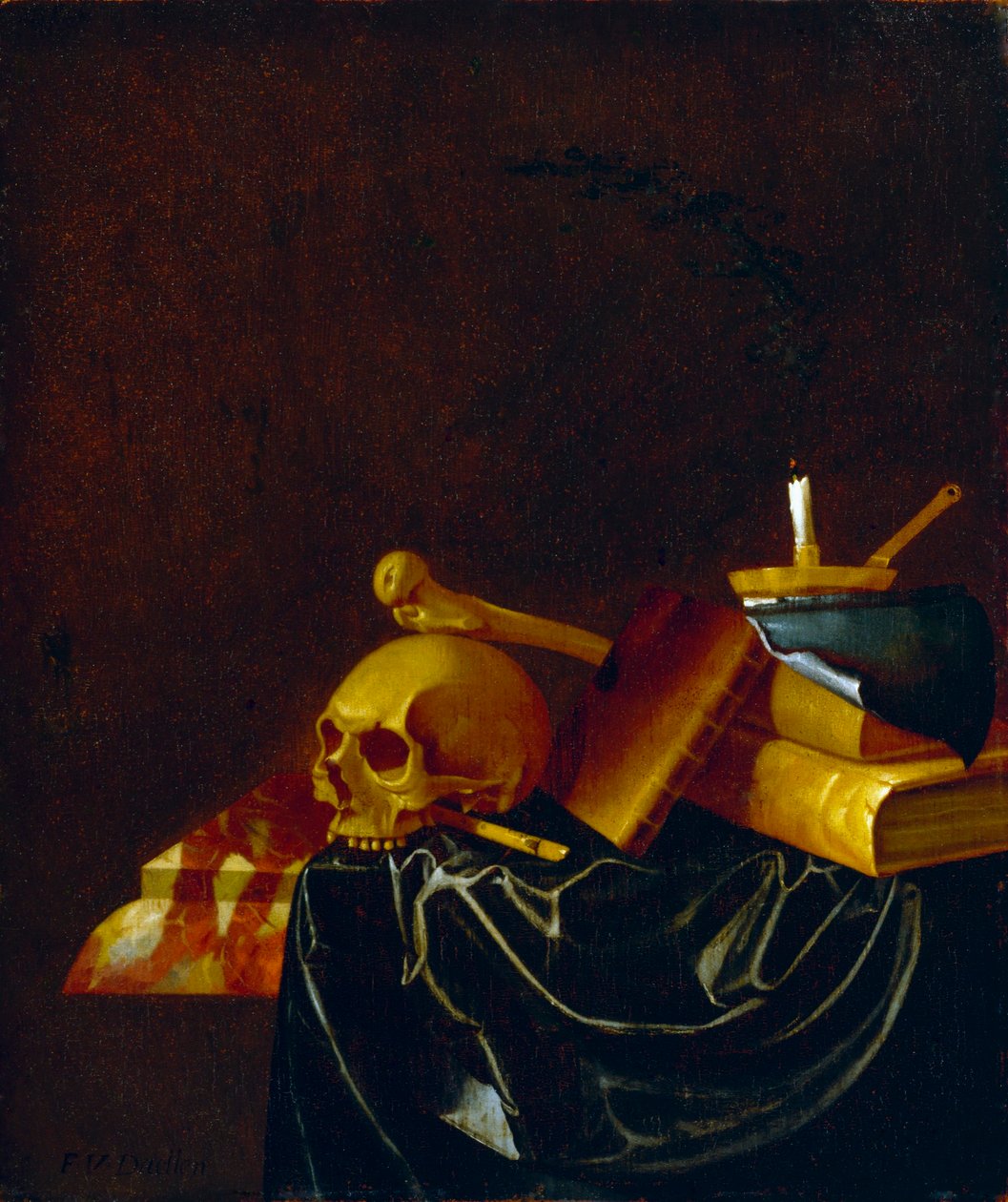 Nature morte Vanitas - Francois van Daellen
