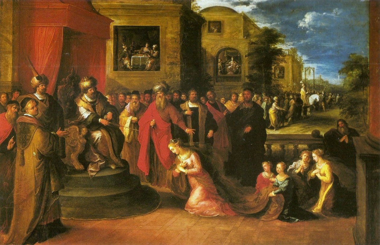 Esther devant Assuérus - Frans Francken I