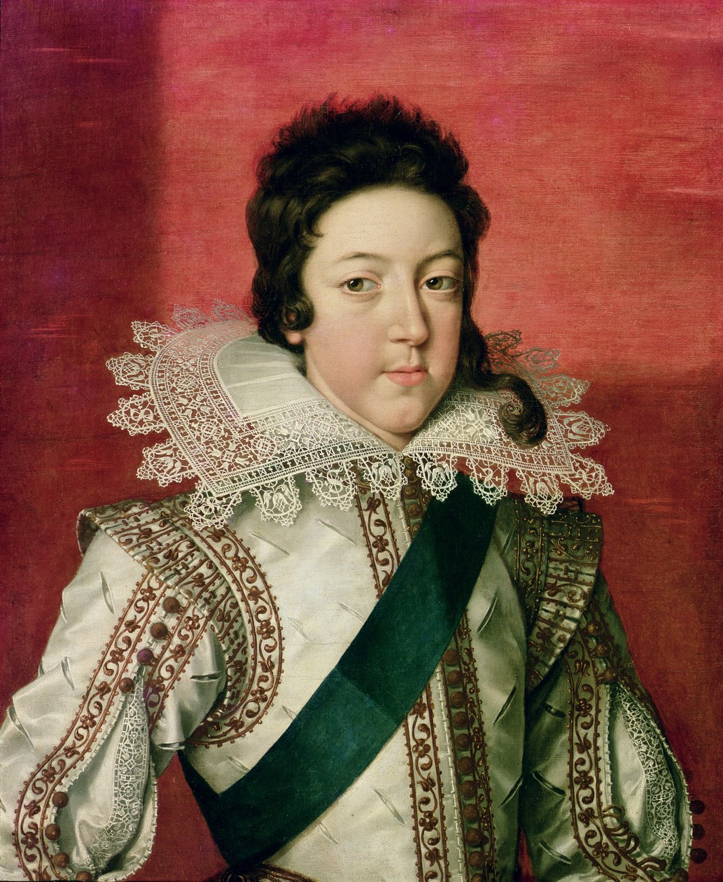 Portrait de Louis XIII (1601-43) enfant, portant l