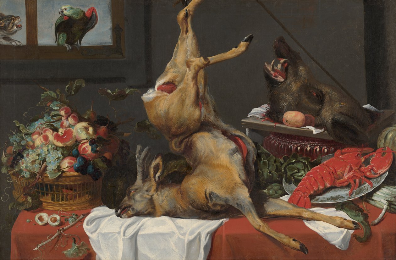 Nature morte avec cerf mort - Frans Snyders or Snijders